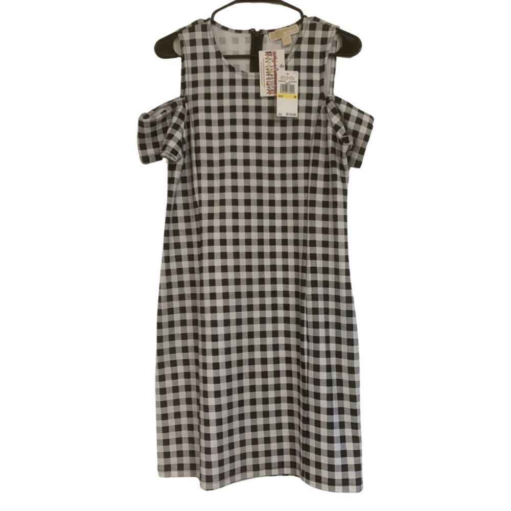 Michael Kors Gingham Print Dress
